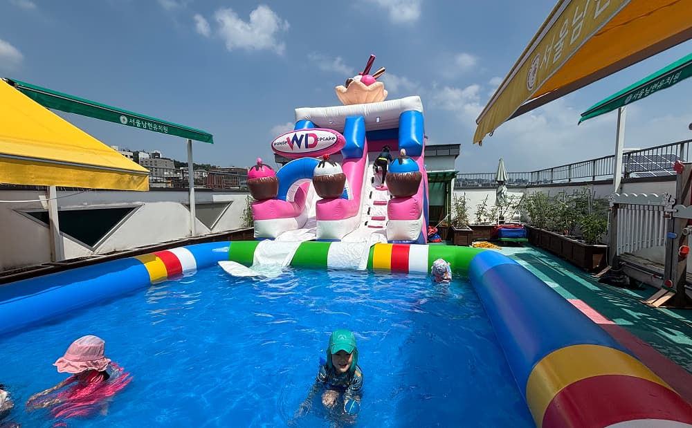 아이스크림 워터슬라이드 (중소형)
