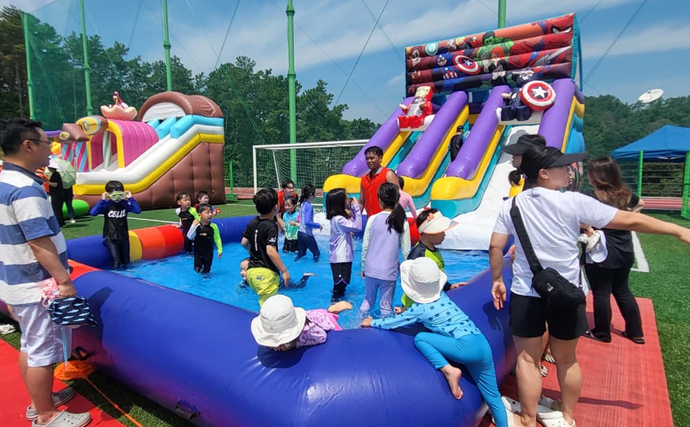 히어로 워터슬라이드